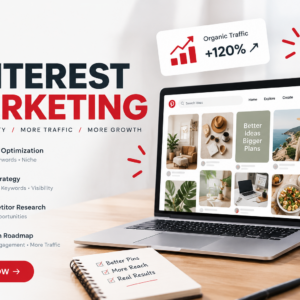 Pinterest SEO Organic Traffic Growth Service