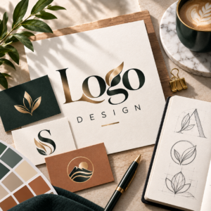 Custom Vector Logo Creation & Brand Identity Service