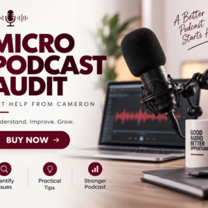 Podcast Presentation & Content Audit Service