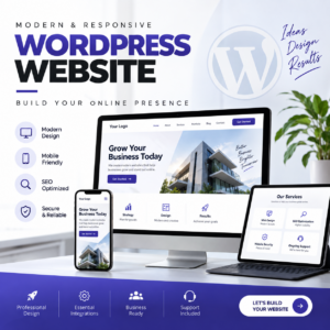 Modern Responsive WordPress Website Design Service