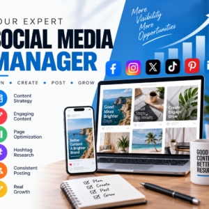 Professional Social Media Management & Content Creation Service